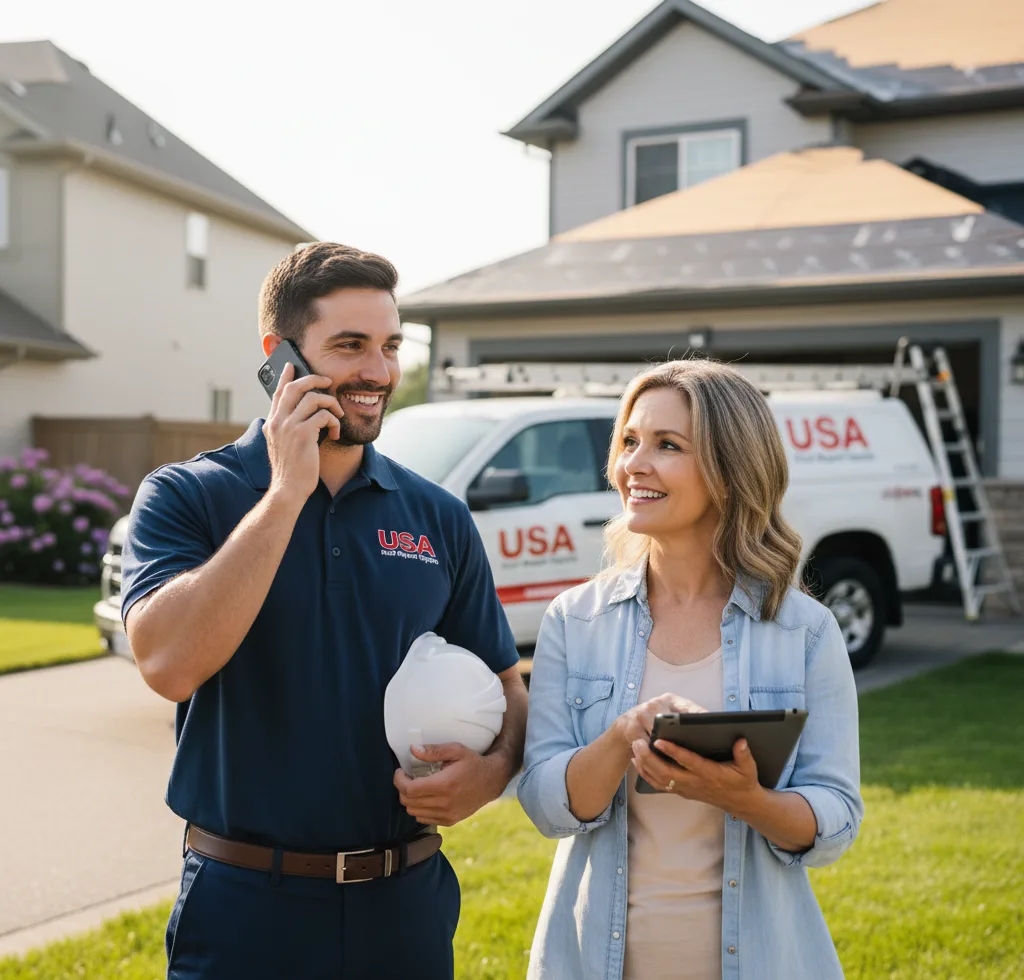 USA Roof Repair Experts customer support in Grand Rapids